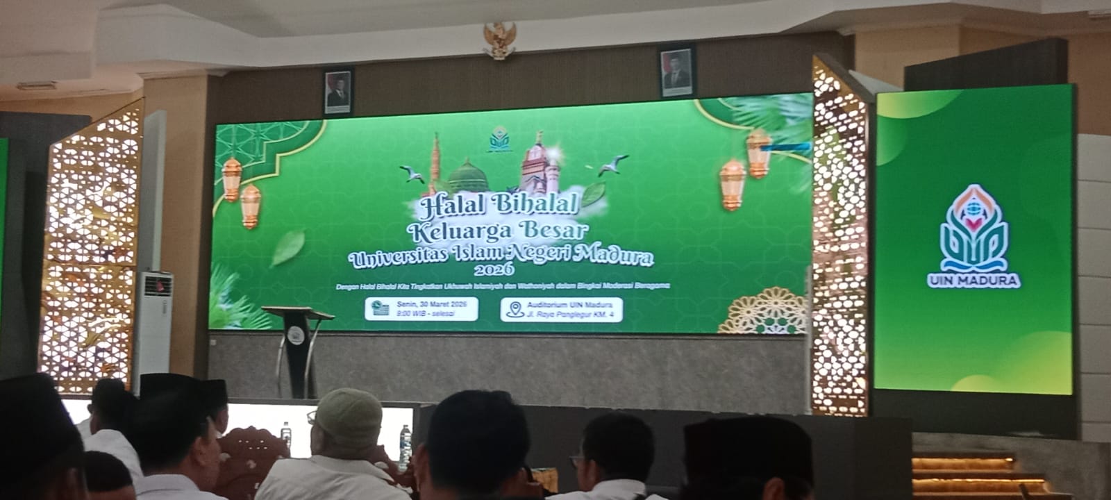 Halal Bihalal keluarga besar UIN Madura pada 30 Maret 2026