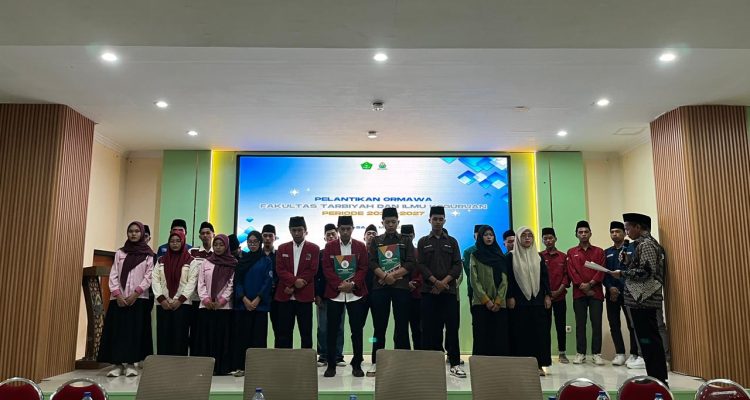 ORMAWA FTIK resmi dilantik pada Selasa (12/5/2026) di Aula mini FTIK.