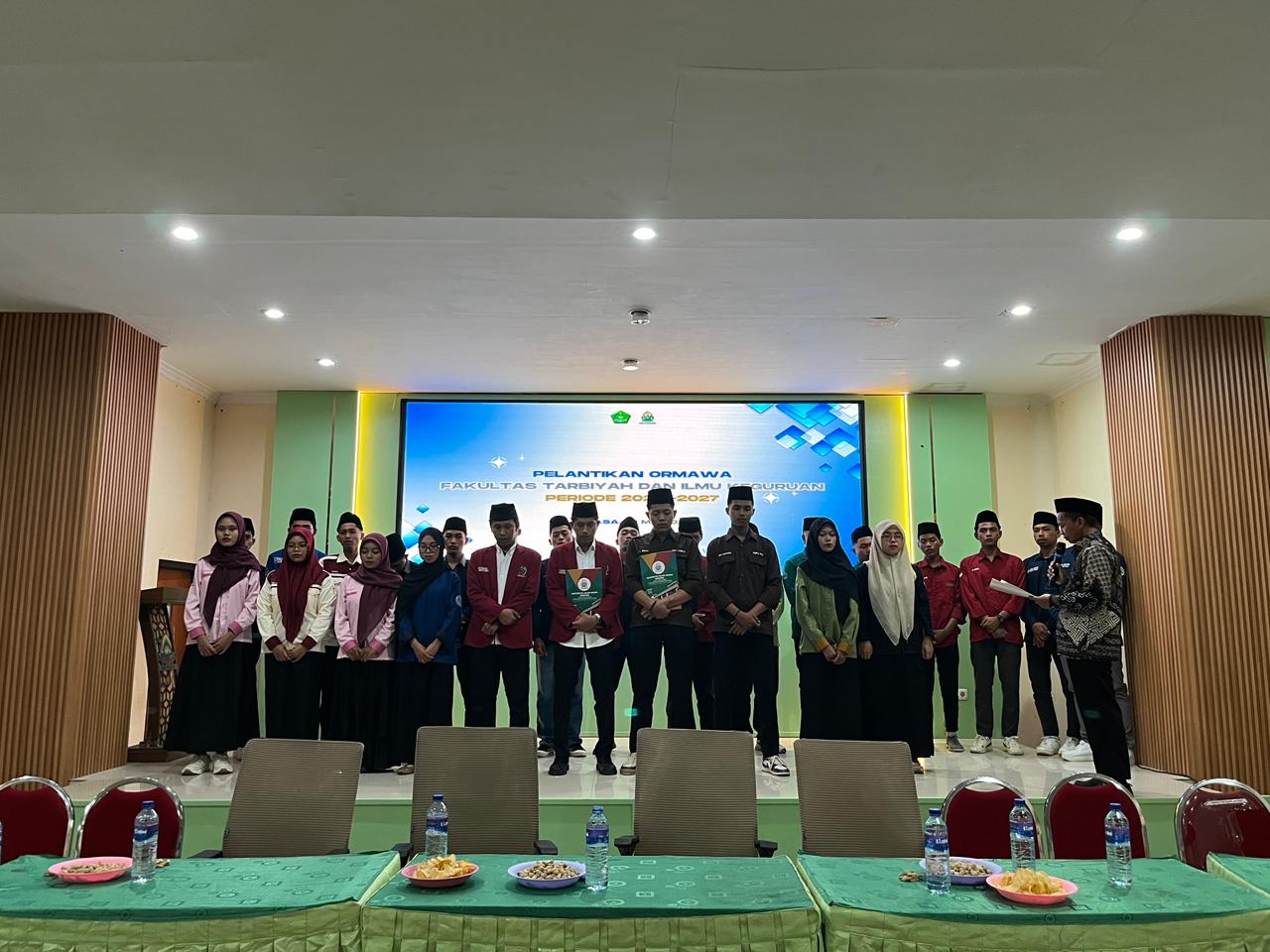 ORMAWA FTIK resmi dilantik pada Selasa (12/5/2026) di Aula mini FTIK.